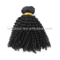 No tangle no mix Color 1# Jet Black Deep Wave 100% human hair extention